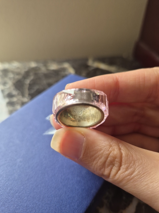 SWAROVSKI スワロフスキー ニルヴァーナ リング ピンク サイズ55 Swarovski Pink Crystal Nirvana Ring Size 55 or US 7